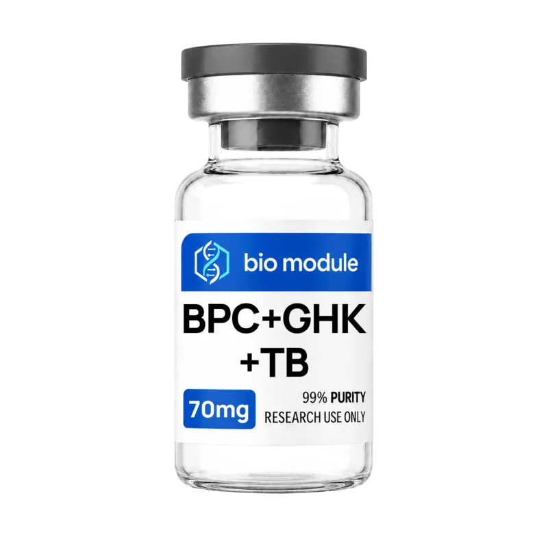 BPC‑157 + GHK‑Cu + TB‑500 · 10 + 50 + 10 mg
